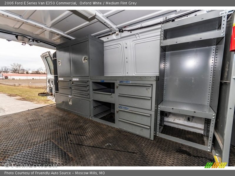 Oxford White / Medium Flint Grey 2006 Ford E Series Van E350 Commercial