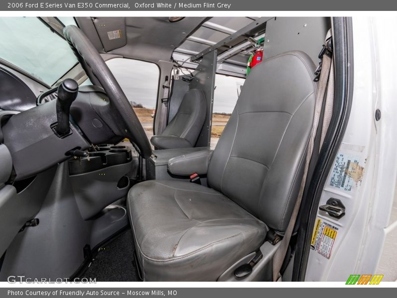 Oxford White / Medium Flint Grey 2006 Ford E Series Van E350 Commercial