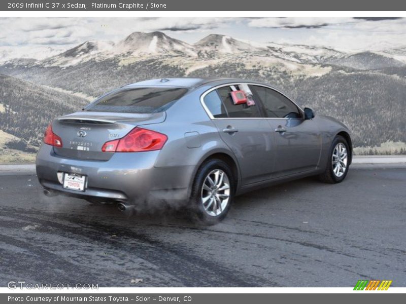 Platinum Graphite / Stone 2009 Infiniti G 37 x Sedan