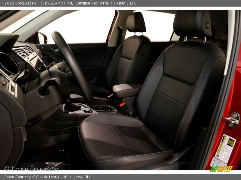 Cardinal Red Metallic / Titan Black 2018 Volkswagen Tiguan SE 4MOTION