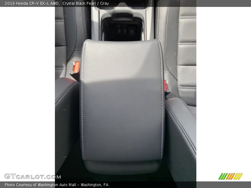 Crystal Black Pearl / Gray 2019 Honda CR-V EX-L AWD
