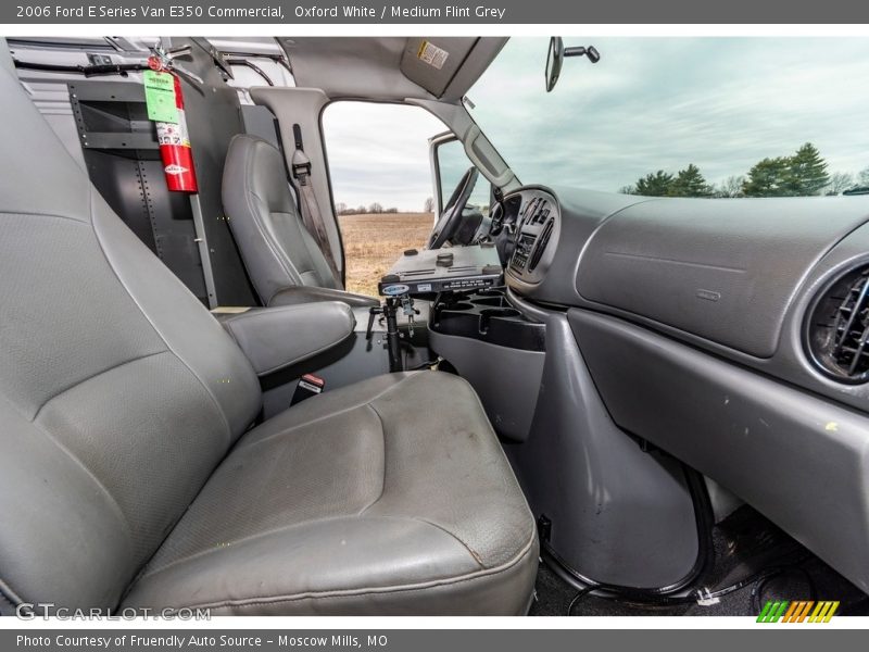 Oxford White / Medium Flint Grey 2006 Ford E Series Van E350 Commercial