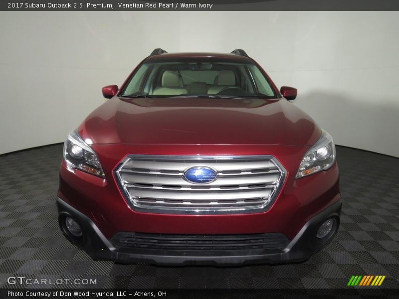 Venetian Red Pearl / Warm Ivory 2017 Subaru Outback 2.5i Premium