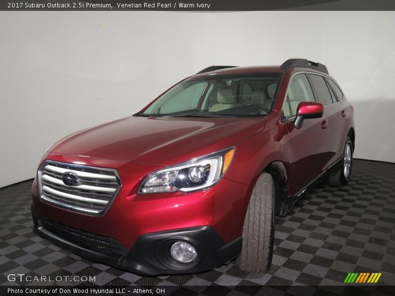Venetian Red Pearl / Warm Ivory 2017 Subaru Outback 2.5i Premium