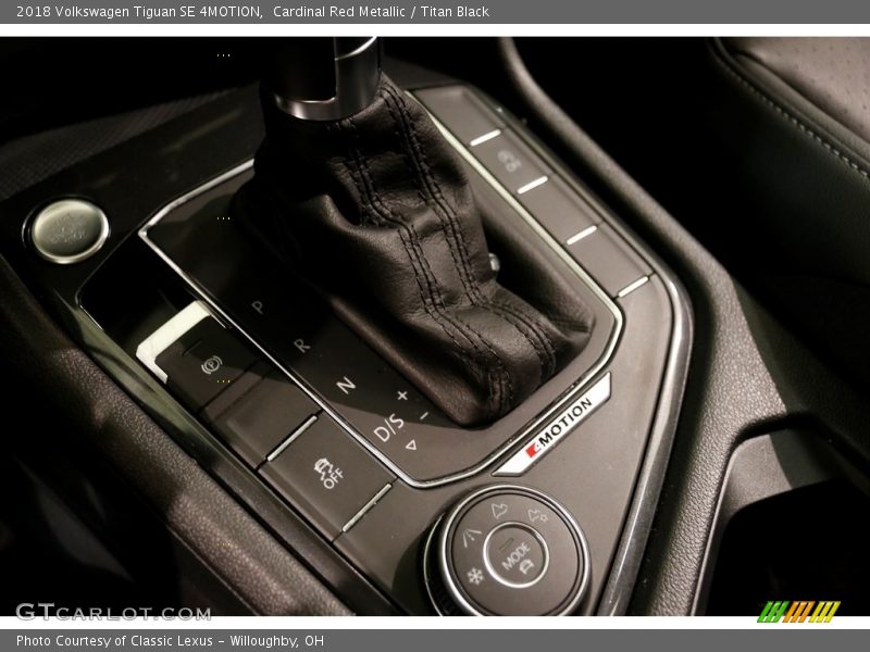 Cardinal Red Metallic / Titan Black 2018 Volkswagen Tiguan SE 4MOTION
