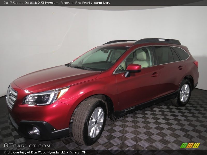 Venetian Red Pearl / Warm Ivory 2017 Subaru Outback 2.5i Premium
