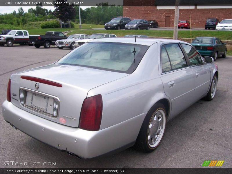Sterling / Pewter 2000 Cadillac DeVille Sedan