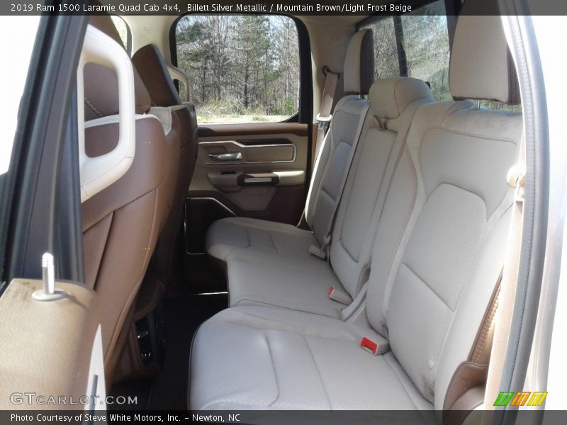 Rear Seat of 2019 1500 Laramie Quad Cab 4x4