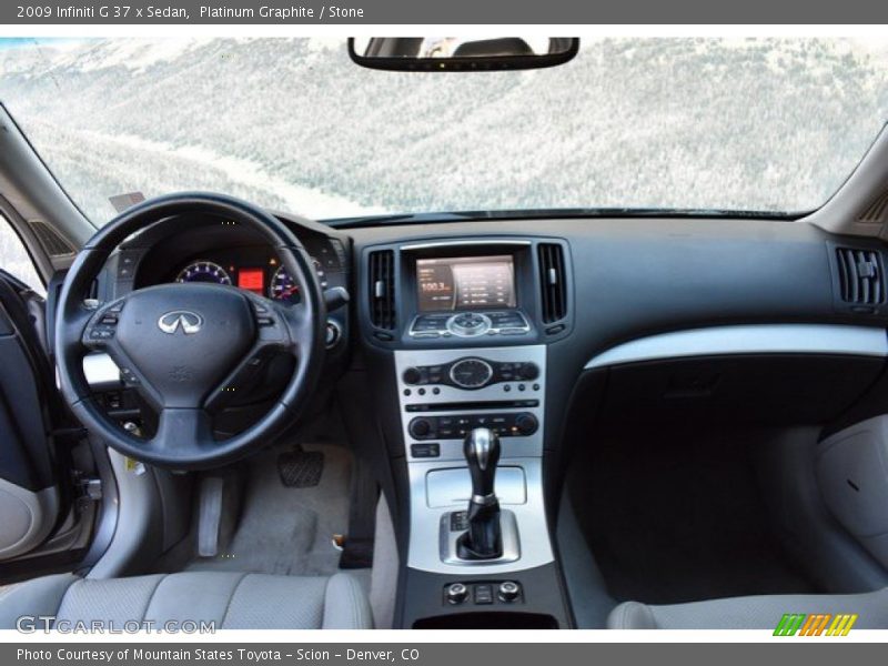 Platinum Graphite / Stone 2009 Infiniti G 37 x Sedan