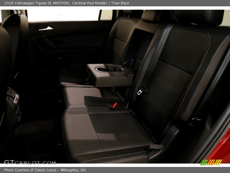 Cardinal Red Metallic / Titan Black 2018 Volkswagen Tiguan SE 4MOTION