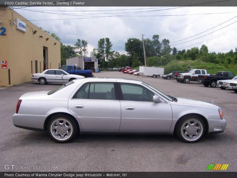 Sterling / Pewter 2000 Cadillac DeVille Sedan