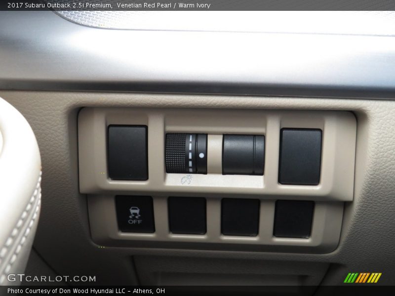 Venetian Red Pearl / Warm Ivory 2017 Subaru Outback 2.5i Premium