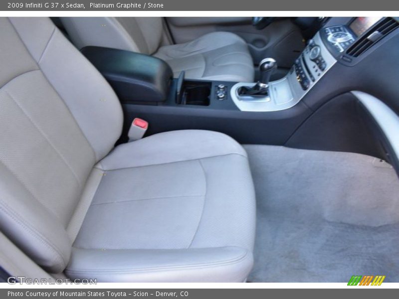 Platinum Graphite / Stone 2009 Infiniti G 37 x Sedan