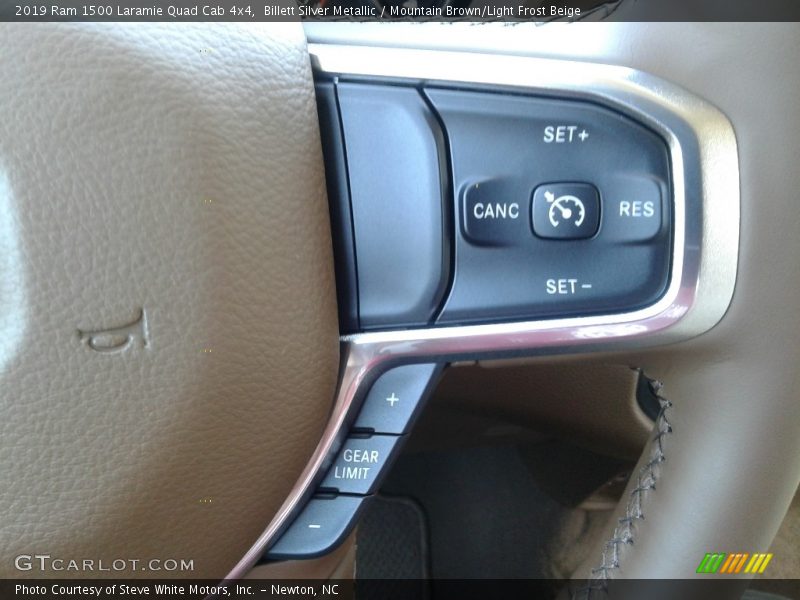  2019 1500 Laramie Quad Cab 4x4 Steering Wheel