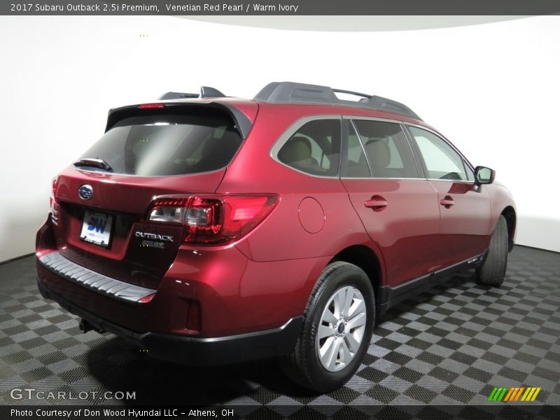 Venetian Red Pearl / Warm Ivory 2017 Subaru Outback 2.5i Premium