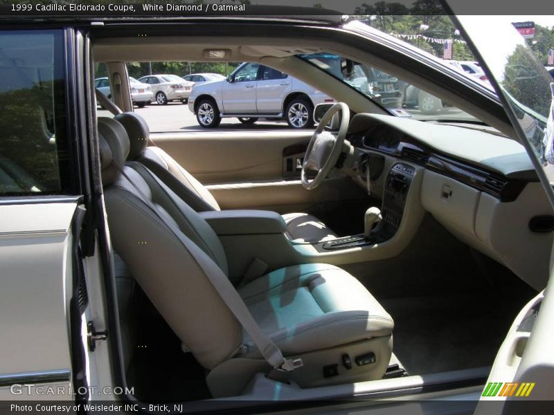 White Diamond / Oatmeal 1999 Cadillac Eldorado Coupe