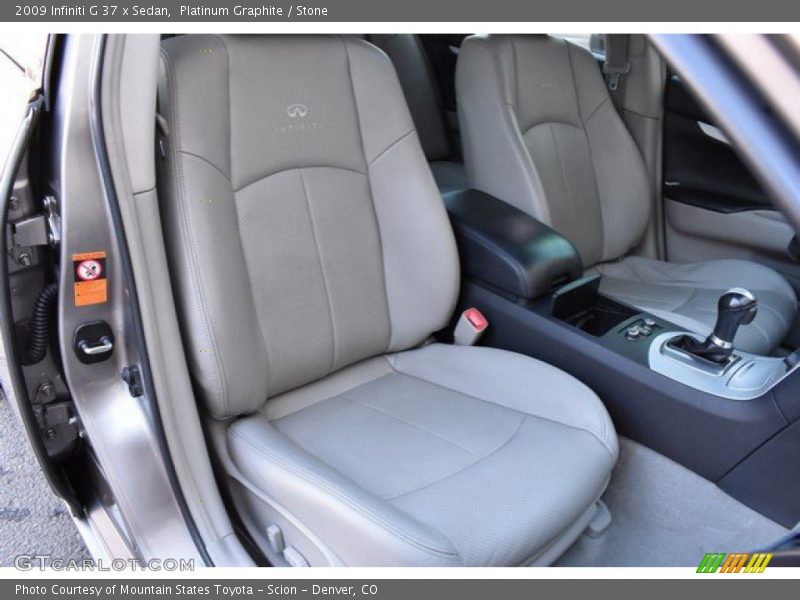 Platinum Graphite / Stone 2009 Infiniti G 37 x Sedan