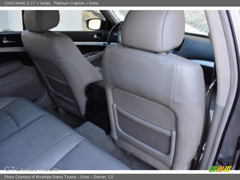 Platinum Graphite / Stone 2009 Infiniti G 37 x Sedan