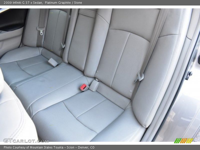 Platinum Graphite / Stone 2009 Infiniti G 37 x Sedan
