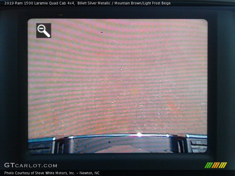 Billett Silver Metallic / Mountain Brown/Light Frost Beige 2019 Ram 1500 Laramie Quad Cab 4x4