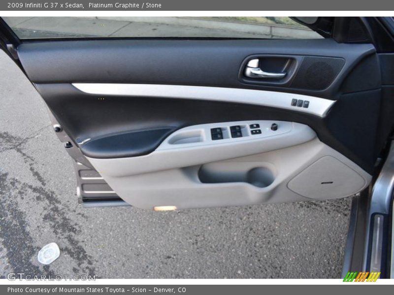 Platinum Graphite / Stone 2009 Infiniti G 37 x Sedan