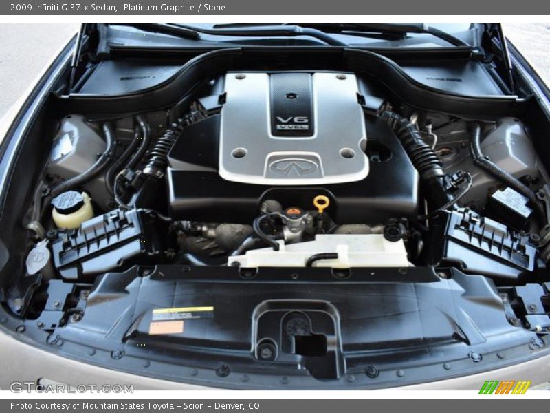 Platinum Graphite / Stone 2009 Infiniti G 37 x Sedan