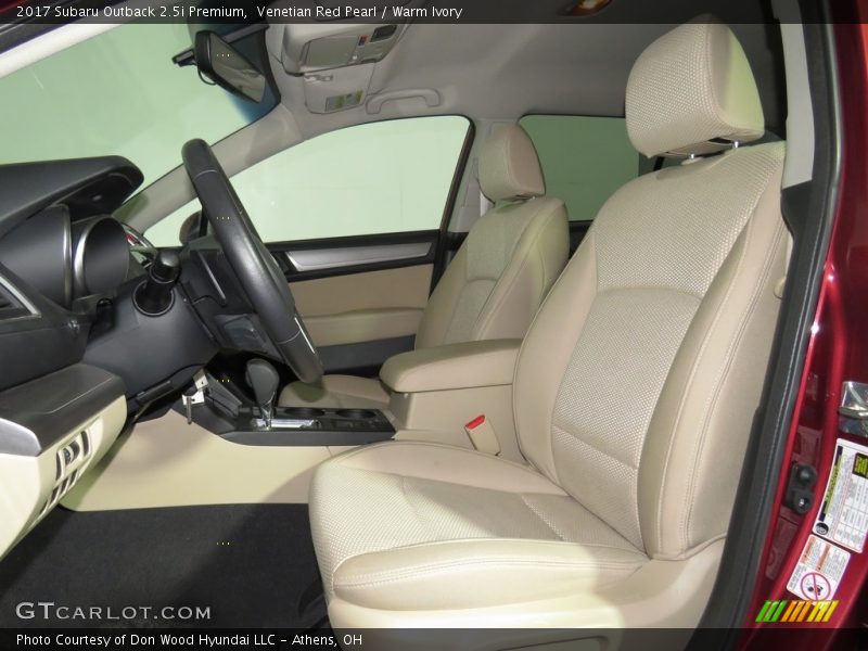 Venetian Red Pearl / Warm Ivory 2017 Subaru Outback 2.5i Premium