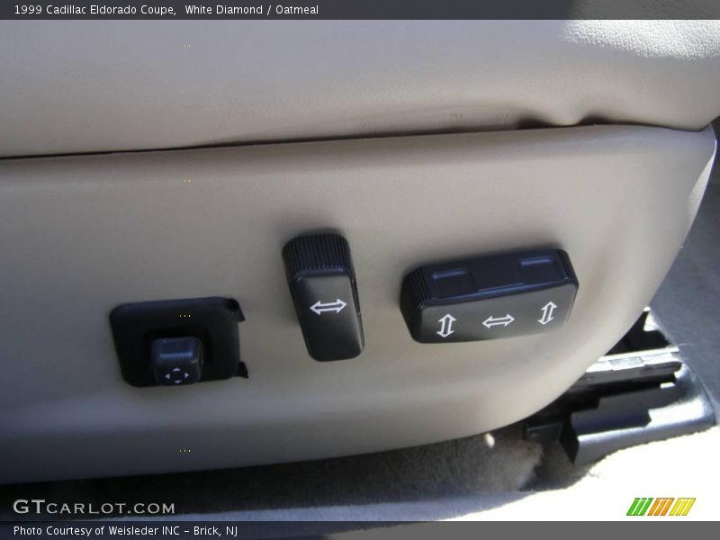 White Diamond / Oatmeal 1999 Cadillac Eldorado Coupe