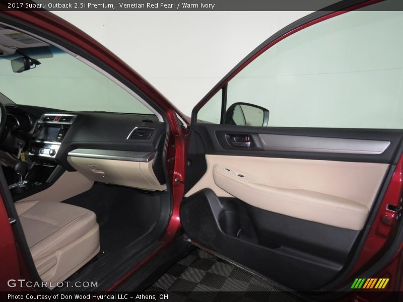 Venetian Red Pearl / Warm Ivory 2017 Subaru Outback 2.5i Premium