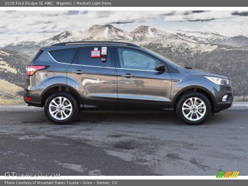 Magnetic / Medium Light Stone 2018 Ford Escape SE 4WD