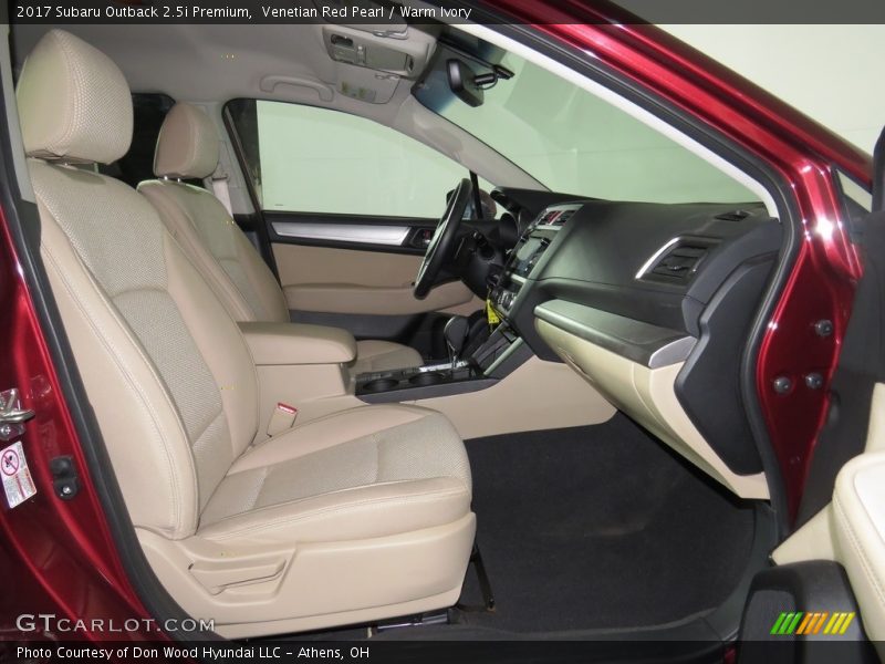 Venetian Red Pearl / Warm Ivory 2017 Subaru Outback 2.5i Premium