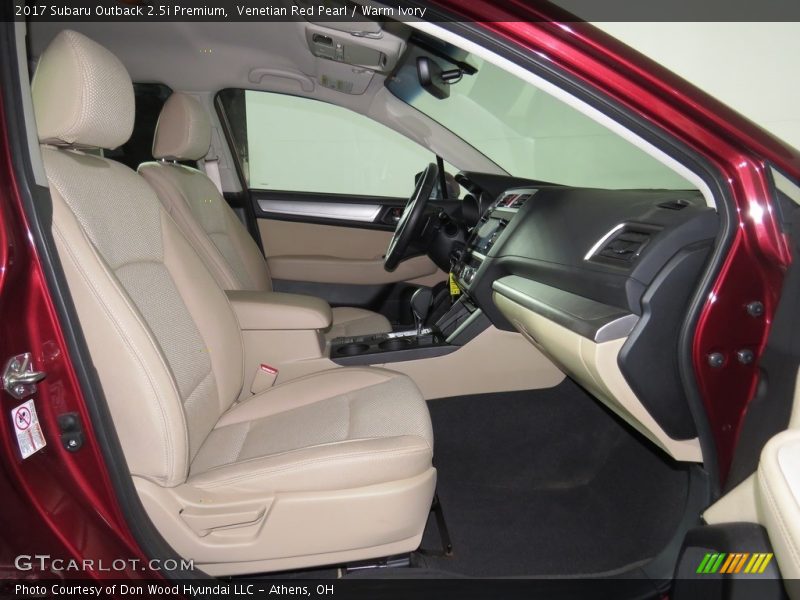 Venetian Red Pearl / Warm Ivory 2017 Subaru Outback 2.5i Premium