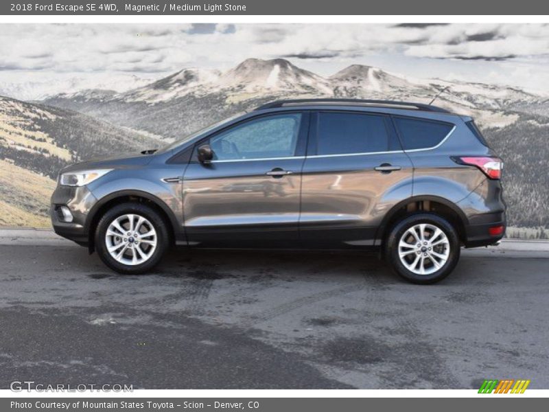 Magnetic / Medium Light Stone 2018 Ford Escape SE 4WD