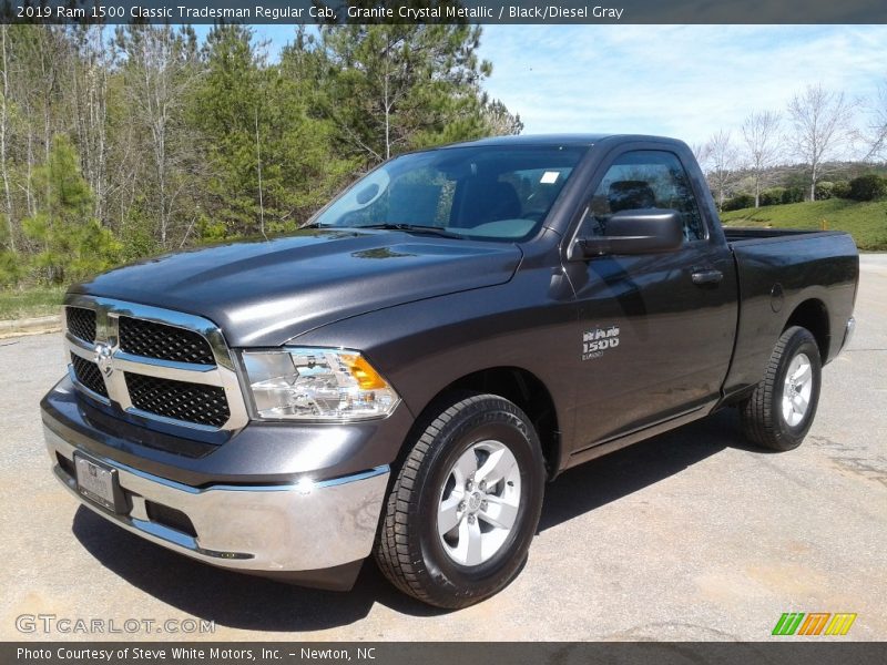 Granite Crystal Metallic / Black/Diesel Gray 2019 Ram 1500 Classic Tradesman Regular Cab