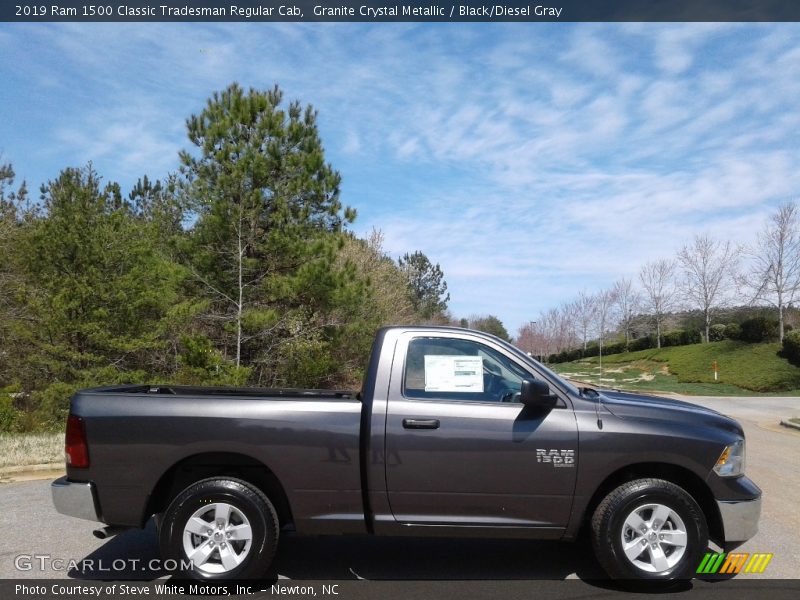 Granite Crystal Metallic / Black/Diesel Gray 2019 Ram 1500 Classic Tradesman Regular Cab