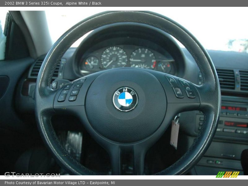 Alpine White / Black 2002 BMW 3 Series 325i Coupe