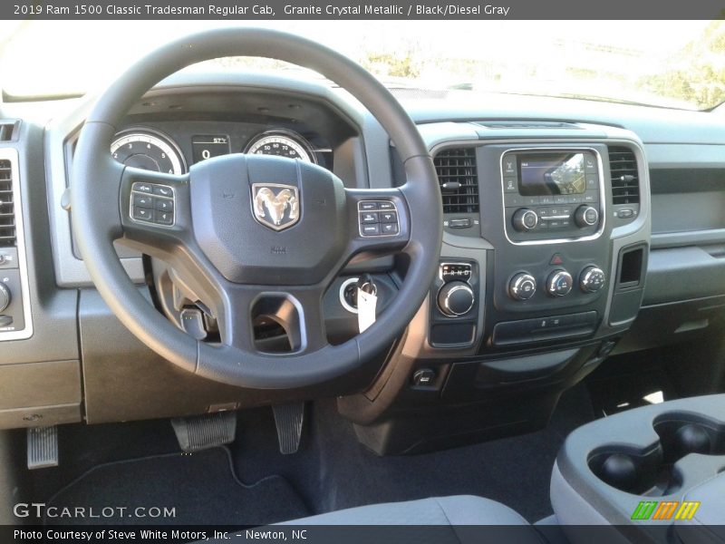 Granite Crystal Metallic / Black/Diesel Gray 2019 Ram 1500 Classic Tradesman Regular Cab