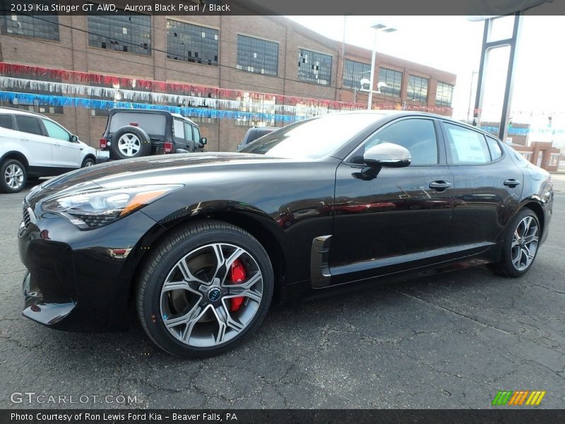 Front 3/4 View of 2019 Stinger GT AWD