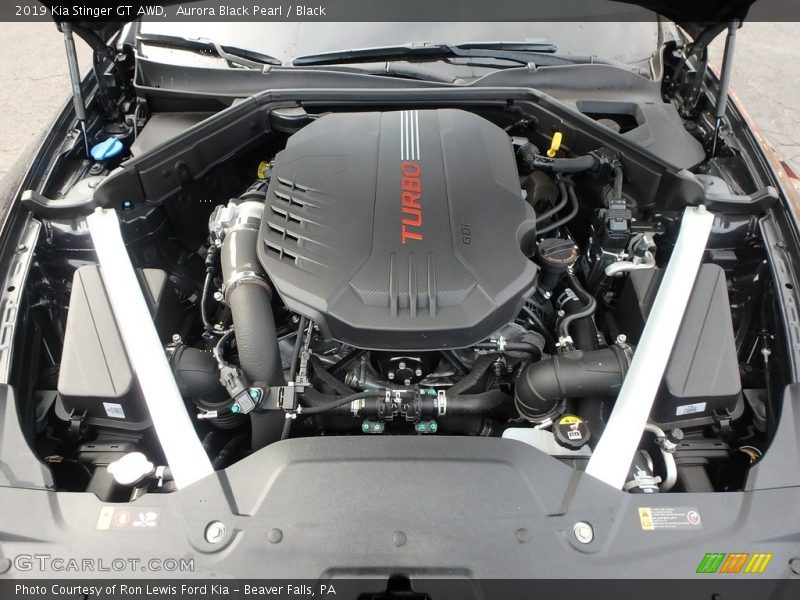  2019 Stinger GT AWD Engine - 3.3 Liter GDI Turbocharged DOHC 24-Valve CVVT V6