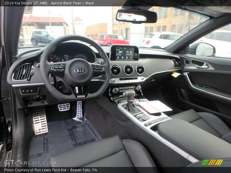 2019 Stinger GT AWD Black Interior
