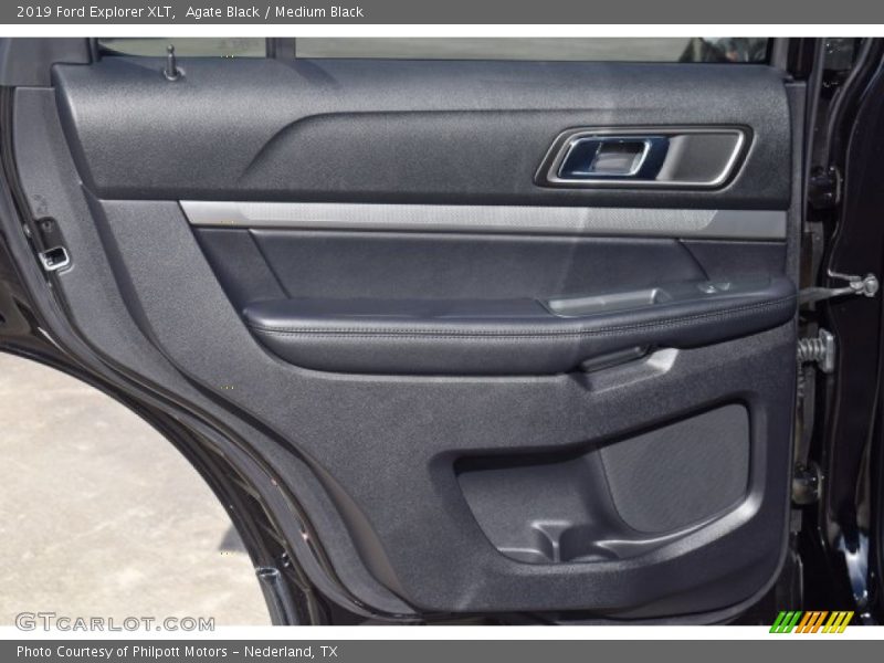 Agate Black / Medium Black 2019 Ford Explorer XLT