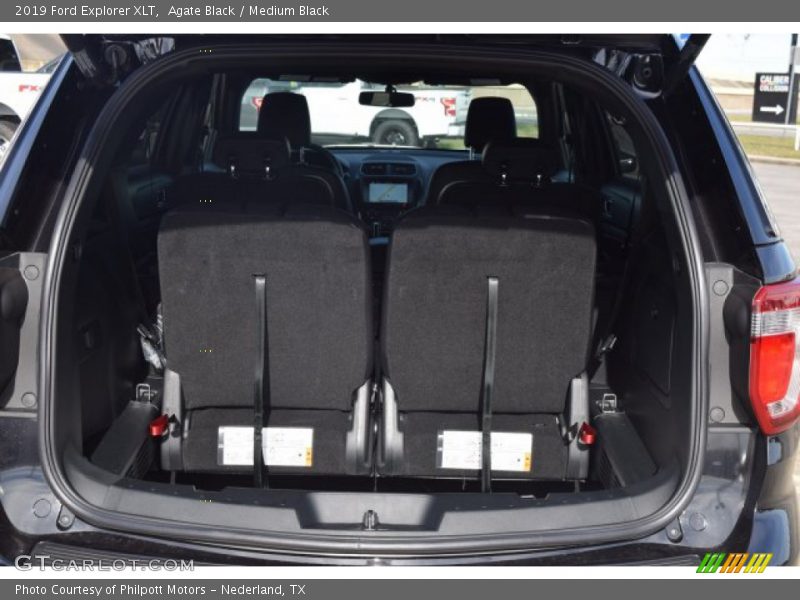Agate Black / Medium Black 2019 Ford Explorer XLT