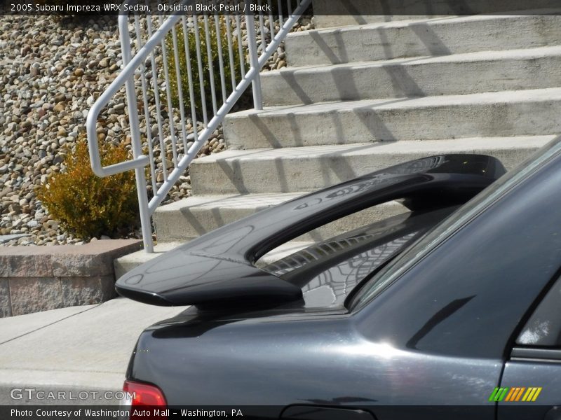 Obsidian Black Pearl / Black 2005 Subaru Impreza WRX Sedan