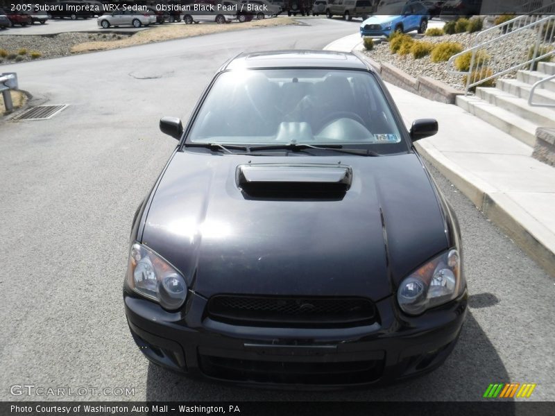 Obsidian Black Pearl / Black 2005 Subaru Impreza WRX Sedan