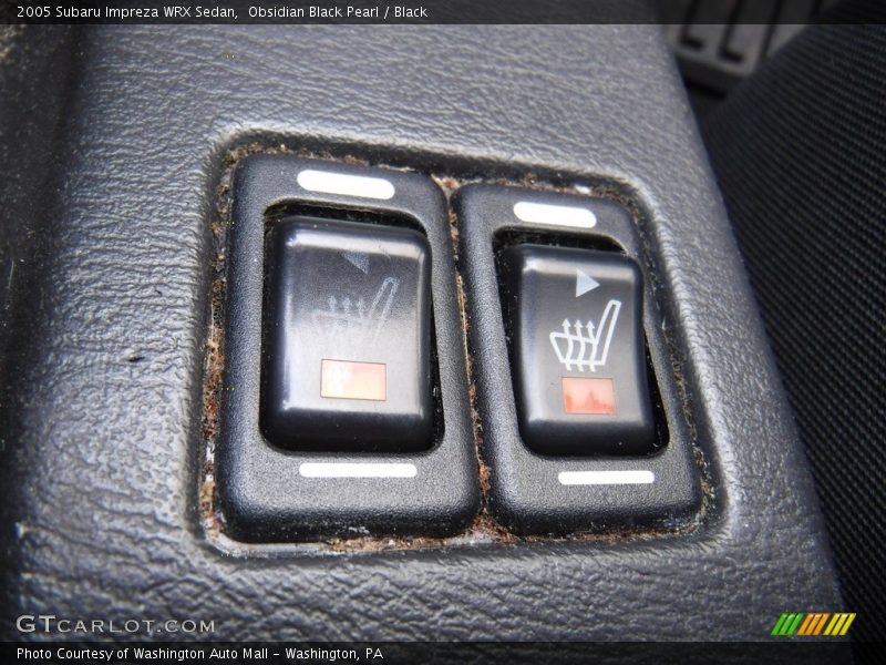 Obsidian Black Pearl / Black 2005 Subaru Impreza WRX Sedan