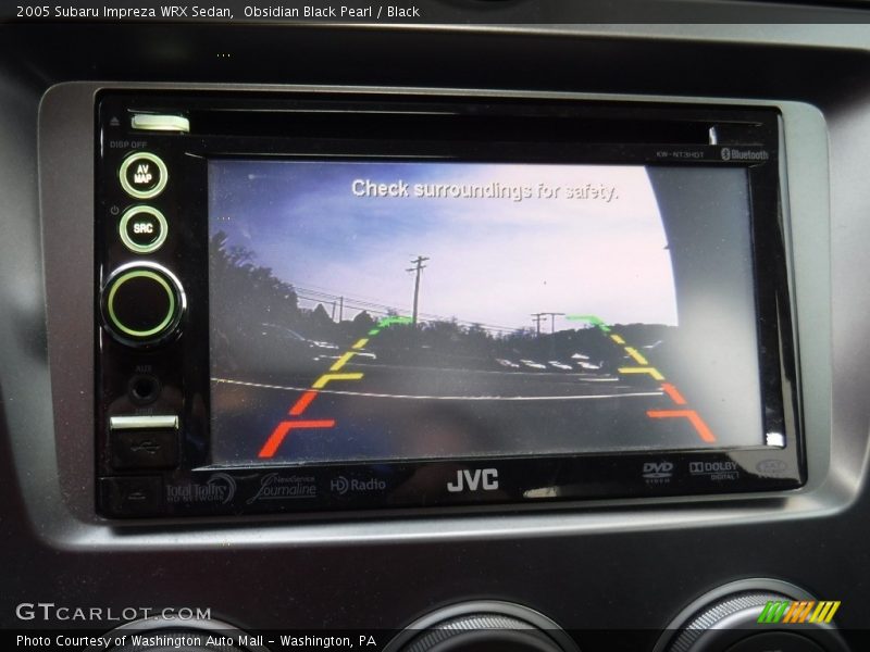 Obsidian Black Pearl / Black 2005 Subaru Impreza WRX Sedan