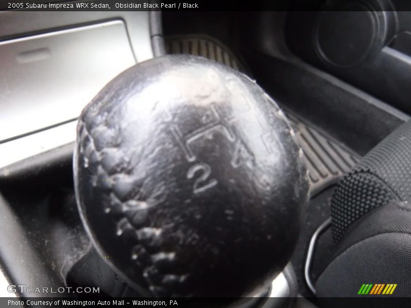 Obsidian Black Pearl / Black 2005 Subaru Impreza WRX Sedan