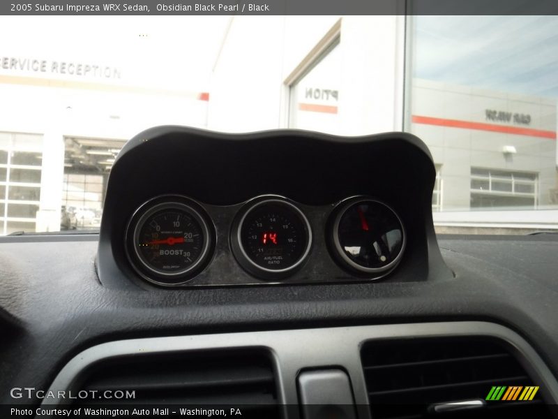 Obsidian Black Pearl / Black 2005 Subaru Impreza WRX Sedan