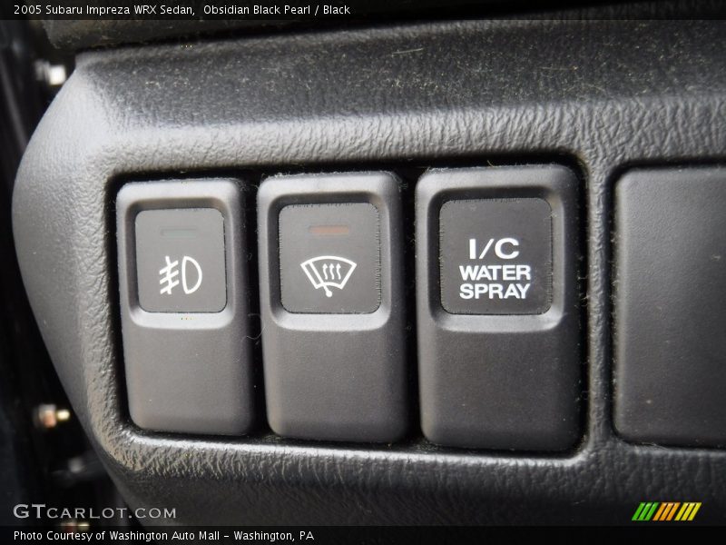 Obsidian Black Pearl / Black 2005 Subaru Impreza WRX Sedan