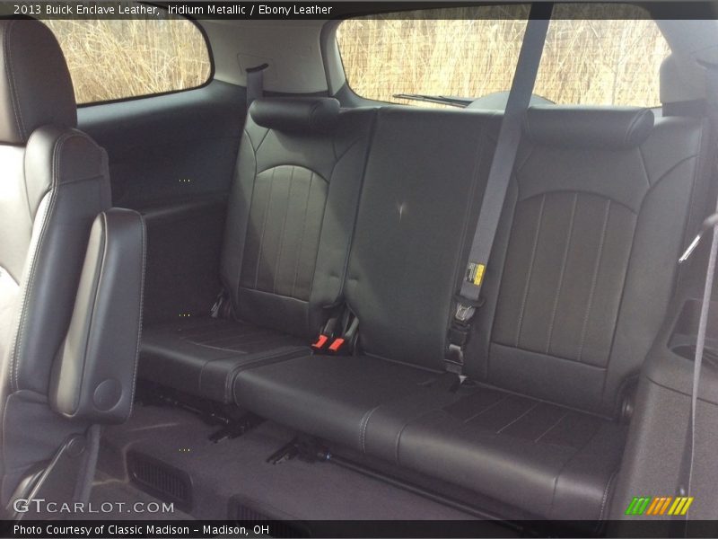 Iridium Metallic / Ebony Leather 2013 Buick Enclave Leather